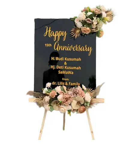 Papan Bunga Akrilik Talun