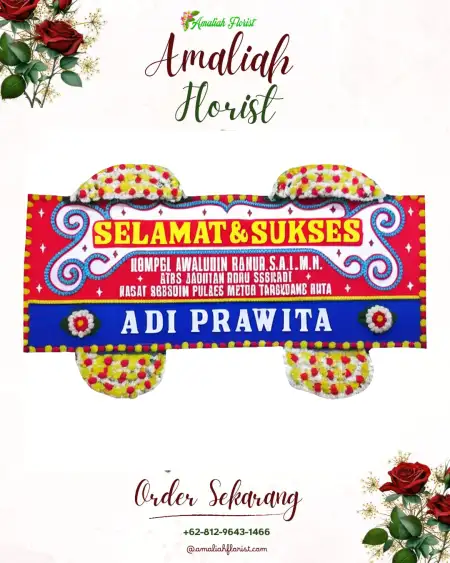 Papan Bunga Ucapan Selamat Talun